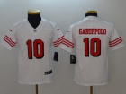 Youth San Francisco 49ers #10 Jimmy Garoppolo White Color Rush Limited Football Jersey