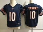 Nike Chicago Bears #10 Mitch Trubisky Blue Toddler Jersey