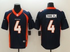 Denver Broncos #4 Case Keenum Blue Vapor Untouchable Limited Jersey