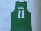 St. Patrick #11 Kyrie Irving Green High School Basketball Jersey