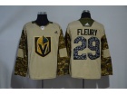 Adidas Vegas Golden Knights #29 Marc-Andre Fleury khaki Hockey Jersey