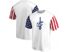 Cleveland Cavaliers Stars and Stripes T-Shirt Men's Fanatics Branded White