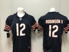 Chicago Bears #12 Allen Robinson II Blue Vapor Untouchable Limited Jersey