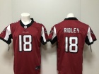 Atlanta Falcons #18 Calvin Ridley Red Men's Vapor Untouchable Limited Jersey