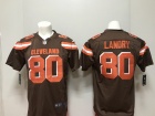 Cleveland Browns #80 Jarvis Landry Brown Men's Vapor Untouchable Limited Jersey