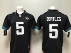 Jacksonville Jaguars #5 Blake Bortles Black 2018 Vapor Untouchable Limited Jersey