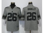 New York Giants #26 Saquon Barkley Dark Gridiron Gray Limited Jersey