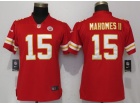 Women Kansas City Chiefs #15 Patrick Mahomes II Red Vapor Untouchable Limited Jersey