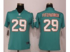 Women Miami Dolphins #29 Minkah Fitzpatrick Green Vapor Untouchable Limited Jersey