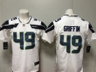 Seattle Seahawks #49 Shaquem Griffin White Vapor Untouchable Limited Jersey