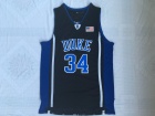 Duke Blue Devils #34 Wendell Carter Jr Black College Basketball Jersey