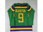 Anaheim Mighty Ducks #9 Paul Kariya Green Hockey Jersey