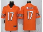 Chicago Bears #17 Miller Orange Vapor Untouchable Limited Jersey