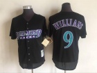 Arizona Diamondbacks #9 Matt Williams Williams Black Throwback Jerseys