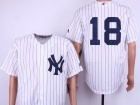 New York Yankees #18 Didi Gregorius White Cool Base Jersey