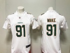 Miami Dolphins #91 Cameron Wake White Men's Vapor Untouchable Limited Jersey