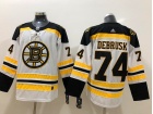 Adidas Boston Bruins #74 Jake Debrusk White Hockey Jersey