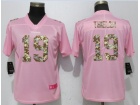 Women Minnesota Vikings #19 Adam Thielen Pink Camo Love Untouchable Limited Jersey