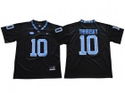 North Carolina #10 Mitch Trubisky Black College Football Jersey