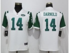 Women New York Jets #14 Sam Darnold White Vapor Untouchable Limited Jersey