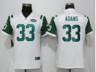 Womens New York Jets #33 Jamal Adams White Vapor Untouchable Limited Jersey