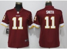 Womens Washington Redskins #11 Alex Smith Red Vapor Untouchable Limited Jersey