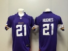 Minnesota Vikings #21 Mike Hughes Purple Men's Vapor Untouchable Limited Jersey