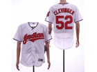 Cleveland Indians #52 Mike Clevinger White Flexbase Jersey