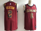 Nike Cleveland Cavaliers #2 Collin Sexton Red Jersey