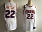 Nike Phoenix Suns #22 Deandre Ayton White Swingman Jersey