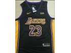 Nike Los Angeles Lakers #23 LeBron James Black Basketball Jersey