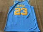 Nike Los Angeles Lakers #23 LeBron James Blue MPLS Basketball Jersey