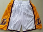 Nike Los Angeles Lakers White Basketball Short