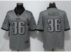 Philadelphia Eagles #36 Jay Ajay Gridiron Gray Limited Jersey