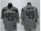 Seattle Seahawks #49 Shaquem Griffin Gridiron Gray Limited Jersey