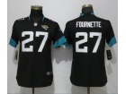 Womens Jacksonville Jaguars #27 Leonard Fournette 2018 Black Vapor Limited Jersey