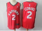 Nike Toronto Raptors #2 Kawhi Leonard Red Swingman Jersey