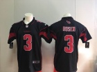 Arizona Cardinals #3 Josh Rosen Black Color Rush Limited Jersey