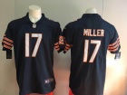 Chicago Bears #17 Zach Miller Blue Vapor Untouchable Limited Jersey