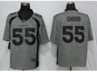 Denver Broncos #55 Bradley Chubb Gridiron Gray Limited  Jersey