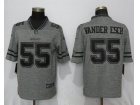 Dallas Cowboys #55 Leighton Vander Esch Gridiron Gray Limited Jersey