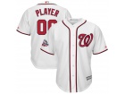 Men's Washington Nationals Majestic White 2018 All-Star Game Cool Base Custom Jersey