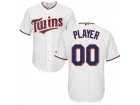 Men's Minnesota Twins Majestic White Cool Base Custom Jersey