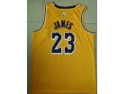 Nike Los Angeles Lakers #23 LeBron James Gold New Style Basketball Jersey