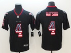 Houston Texans #4 Deshaun Waston Black USA Fashion Vapor Limited Jersey