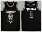 Black Panther Wakanda #1 T'Challa Movie Basketball Jersey