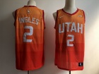 Nike Utah Jazz #2 Joe Ingles Orange Rainbow City Jersey