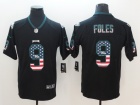 Philadelphia Eagles #9 Nick Foles Black USA Flag Vapor Limited Jersey