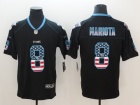 Tennessee Titans #8 Marcus Mariota Black USA Flag Vapor Limited Jersey