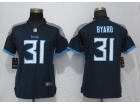 Womens Tennessee Titans #31 Kevin Byard Navy Blue Vapor Limited Jersey